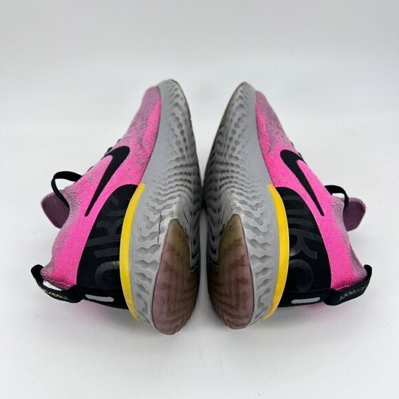 Nike Epic React Flyknit Plum Dust Black Pink Running Women Shoes AQ0070-500 Sz 7 - Picture 6 of 12